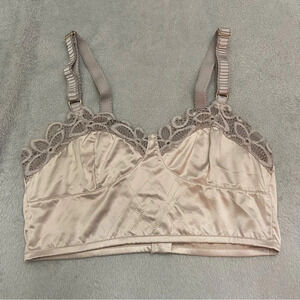 Palindrome satin lingerie crop top 21223